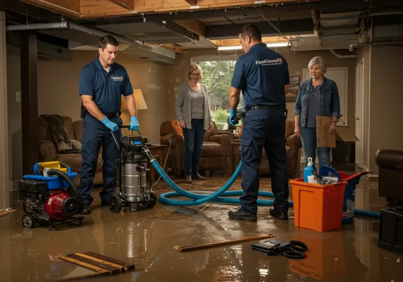 Basement Water Extraction and Removal Techniques process in Sneads, FL